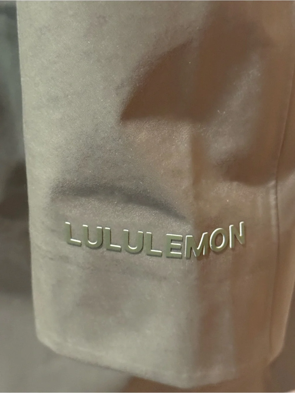 lululemon athletica Rain Rebel Olive Green Hooded Rain Coat